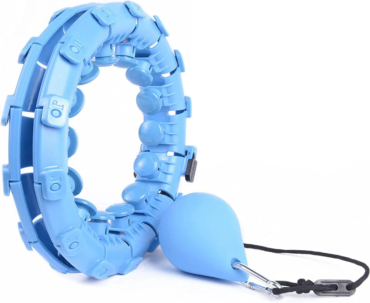 Weighted Hula Hoop β Adjustable Fit Hoop for Weight Loss